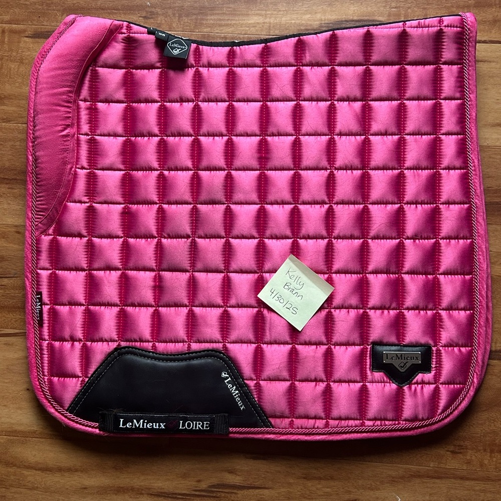 Lemieux Loire Saddle Pad watermelon dressage